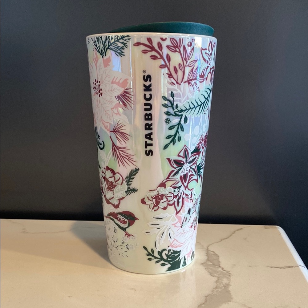 Starbucks Enchanted Forest Ceramic Traveler